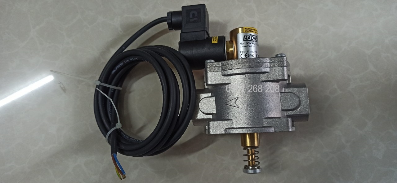 VAN ĐIỆN TỪ CHỐNG NỔ RESET BẰNG TAY M16/RMJ NA DN25 MADAS